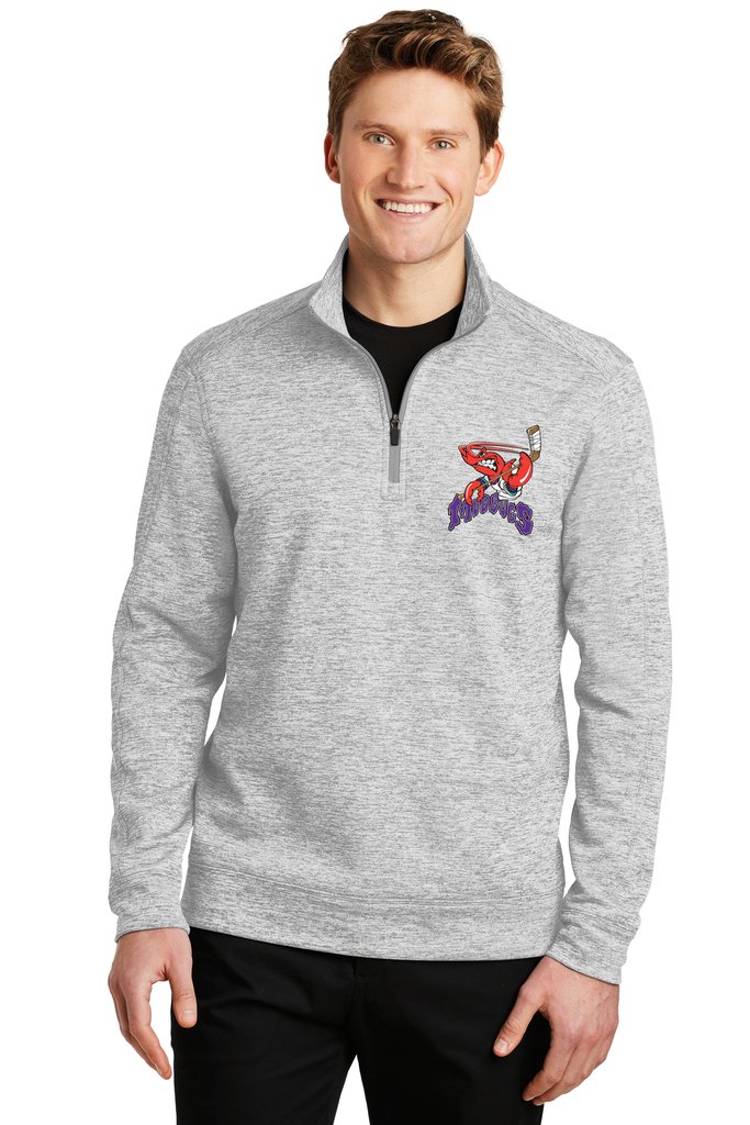 MUDBUGS LOGO EMBROIDERED FLEECE 1/4-ZIP PULLOVER