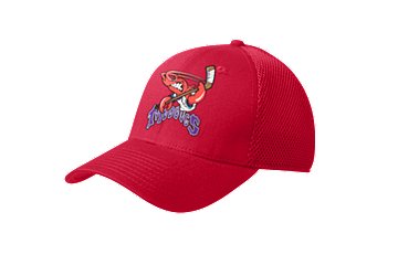 NewEra Stretch Mesh Hat with Embroidered Logo